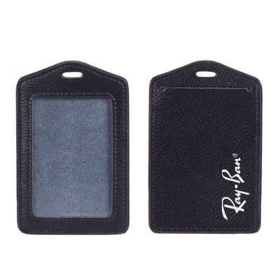 Genuine Leather ID Holder – Vertical