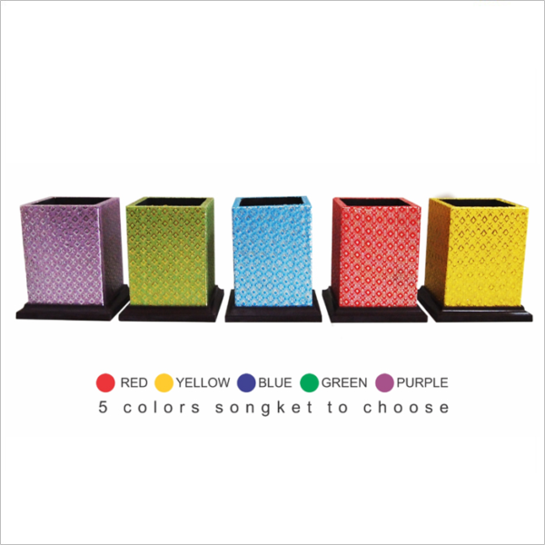 Songket Pen Holder