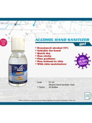 CV 04 Alcohol Hand Sanitizer Gel – 120ml