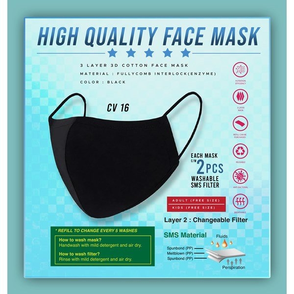 CV 16 High Quality Face Mask