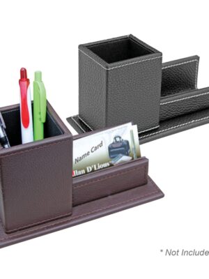 PH 921 PU Pen Holder with Name Card Holder