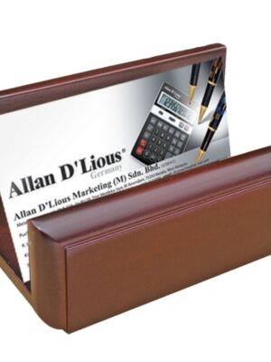 W 534 Wooden Name Card Holder