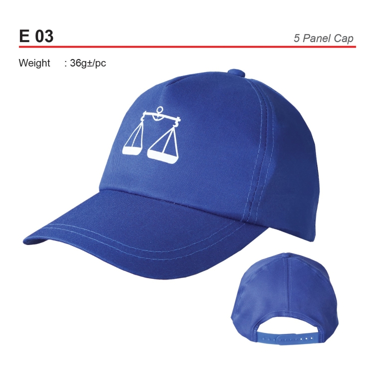 E 03 5 Panel Cap