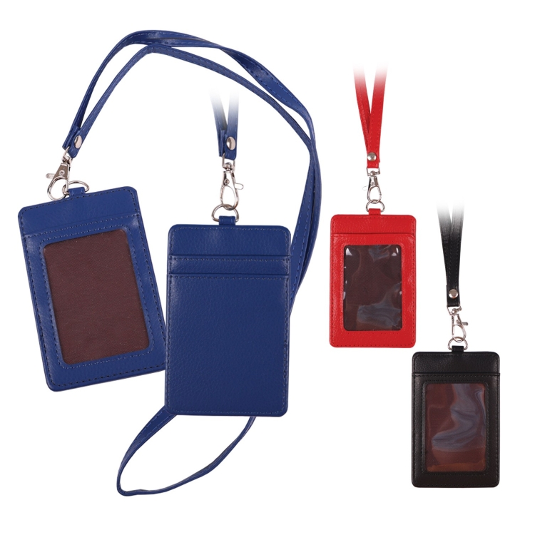 ID 1120 PU ID Card Holder with Lanyard