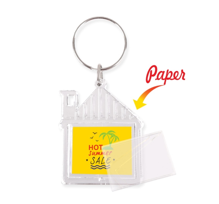 C 780 Acrylic Keychain