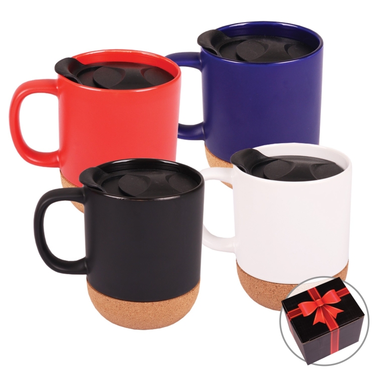 M 1050 Cork Base Ceramic Mug