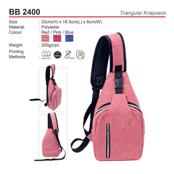 BB 2400 Triangular Knapsack - Image 4