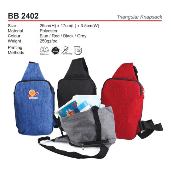 BB 2402 Triangular Knapsack - Image 2
