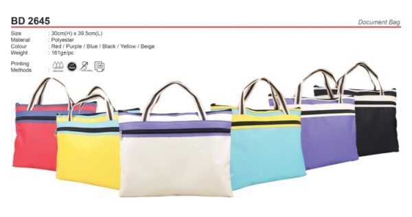 BD 2645 Document Bag - Image 8