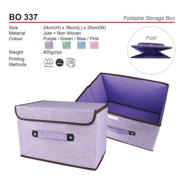 BO 337 Foldable Storage Box - Image 4
