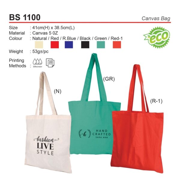BS 1100 Canvas Bag - Image 2