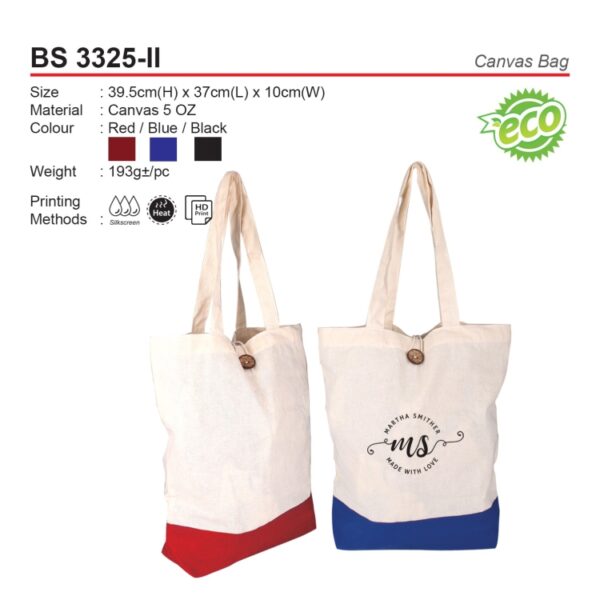 BS 3325-II Canvas Bag - Image 2