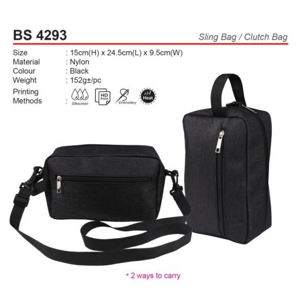 BS 4293 Sling Bag / Clutch Bag - Image 4