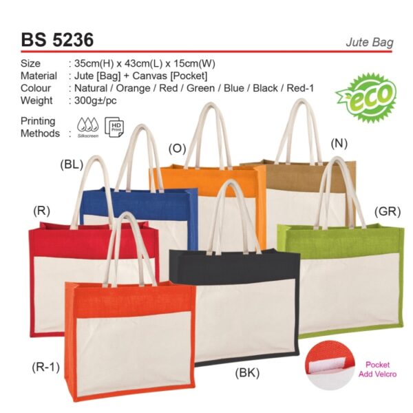 BS 5236 Jute Bag - Image 3
