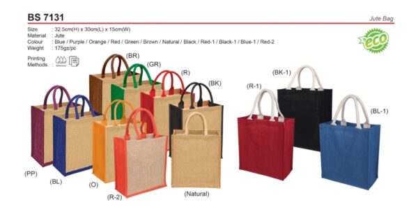 BS 7131 Jute Bag - Image 4