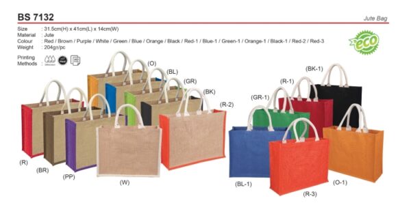 BS 7132 Jute Bag - Image 4