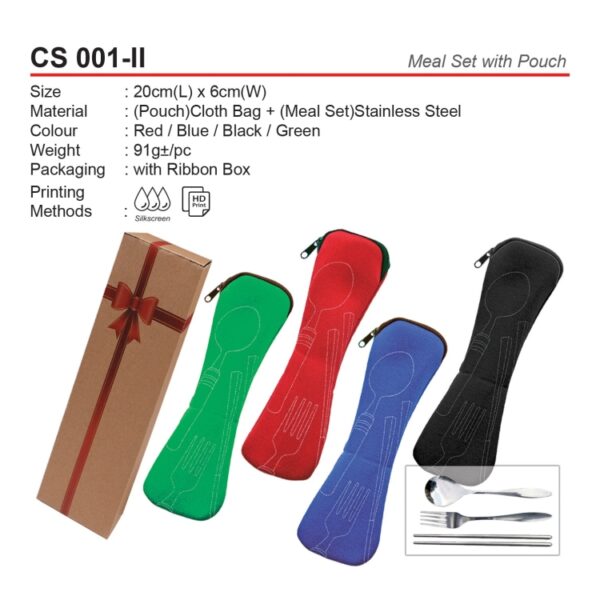 CS 001-II Meal Set with Pouch - Image 2