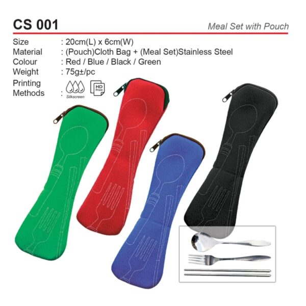 CS 001 Meal Set with Pouch - Image 2