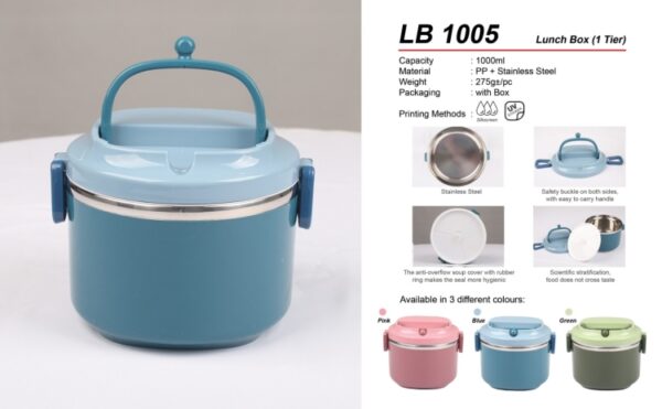 LB 1005 Lunch Box (1 Tier) - Image 6