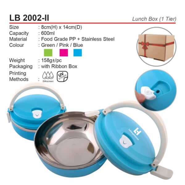 LB 2002-II Lunch Box (1 Tier) - Image 5