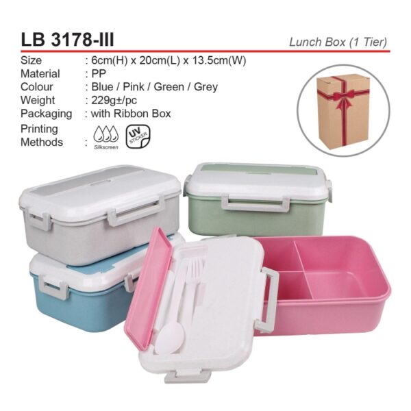 LB 3178-III Lunch Box (1 Tier) - Image 9