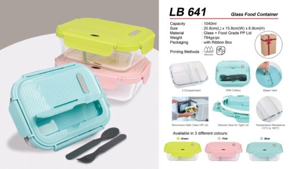 LB 641 Glass Food Container - Image 12