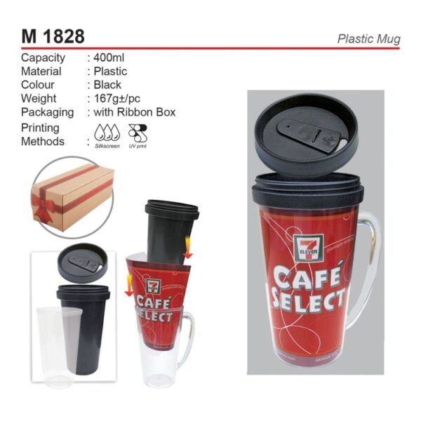 M 1828 Plastic Mug - Image 3