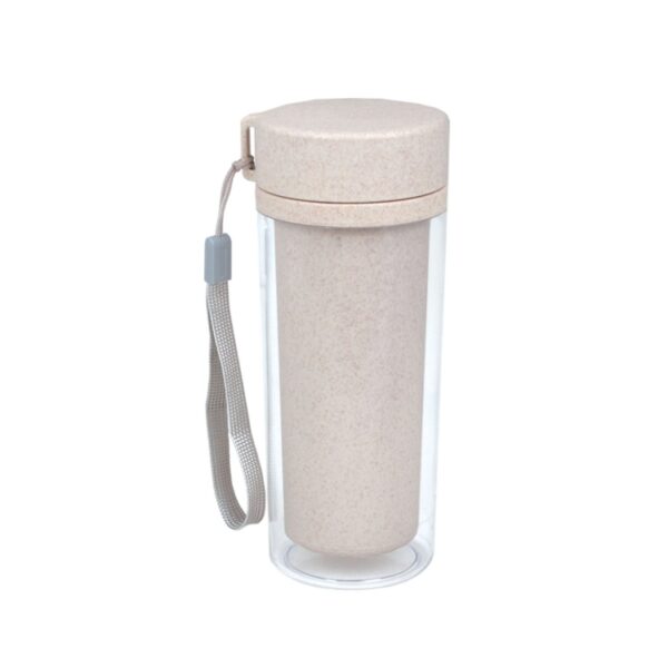 M 1830-II Organic Wheat Fiber Double Wall Bottle - Image 5