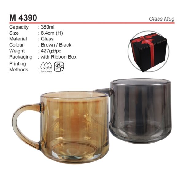 M 4390 Glass Mug - Image 5