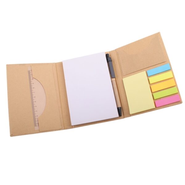 MP 1223 Eco Memopad With Pen & Ruler - Image 2