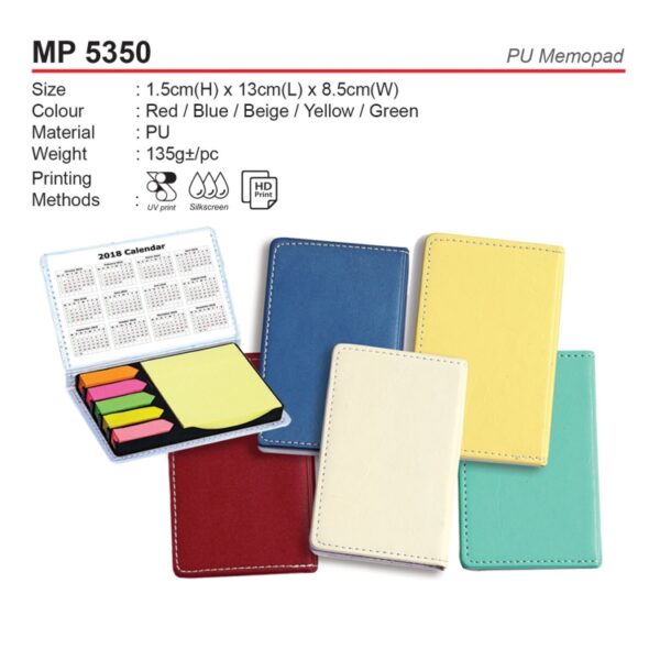 MP 5350 PU Memopad - Image 2