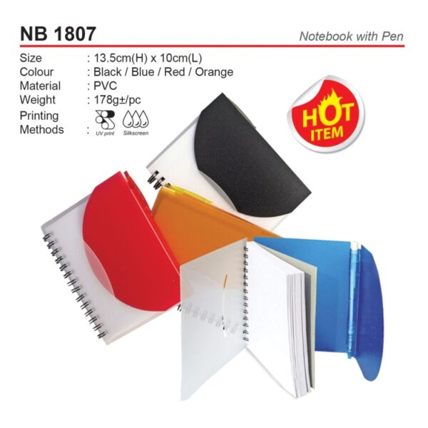 NB 1807 Notebook With Pen - Image 2