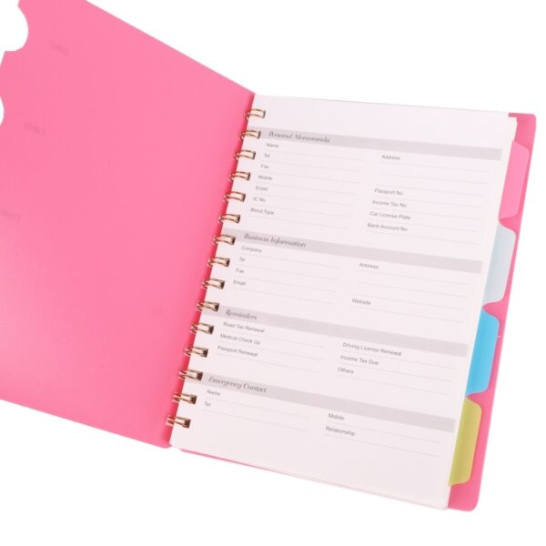 NB 2790 Notebook with Divider - Image 2