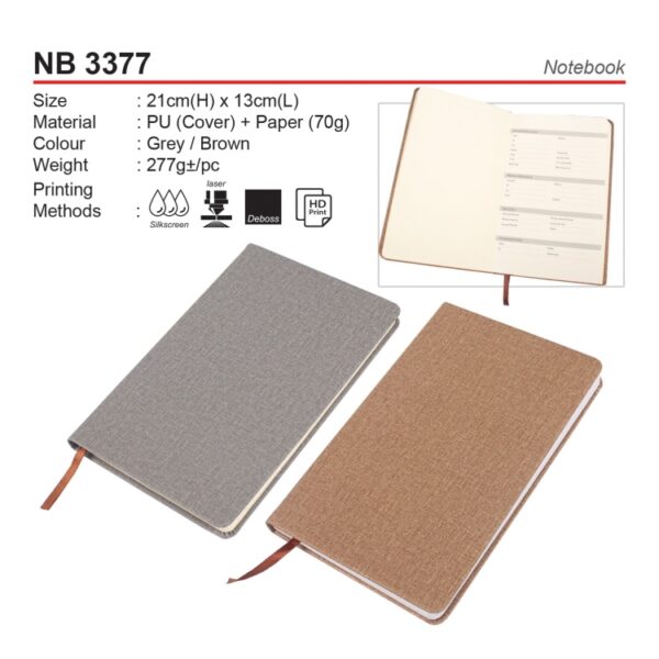 NB 3377 Notebook - Image 5