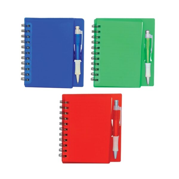 NB 3382 Hand Cover Notebook With Pen - Image 3