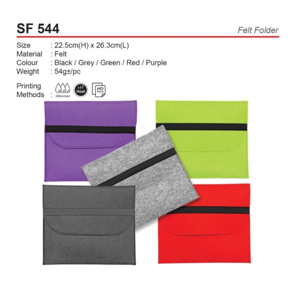 SF 544 Felt Folder - Image 2