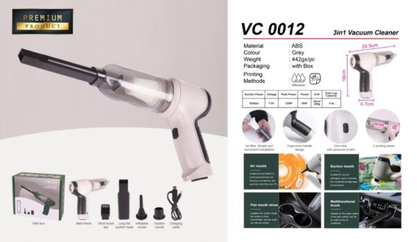 VC 0012 3in1 Vacuum Cleaner - Image 9