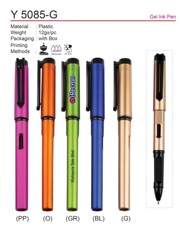 Y 5085-G Gel Ink Pen - Image 2
