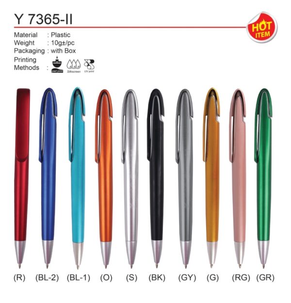 Y 7365-II Plastic Pen - Image 2