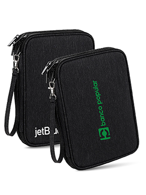 DUO Layer Travel iPad 10.8" Multi Gadget Pouch