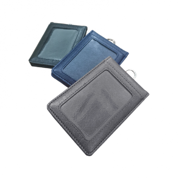 Magnetic PU ID Holder Flip Open Wallet - Image 4
