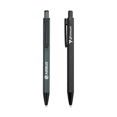 CHROME Coated Aluminum Push Action Ball Pen