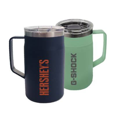 LOCK Stainless Steel Mug with Cover – 650ml