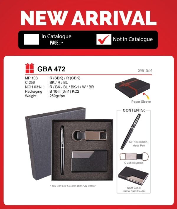 GBA 472 Gift Set