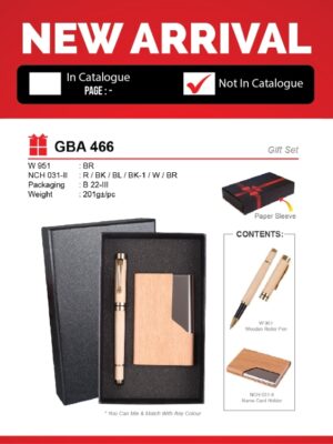 GBA 466 Gift Set