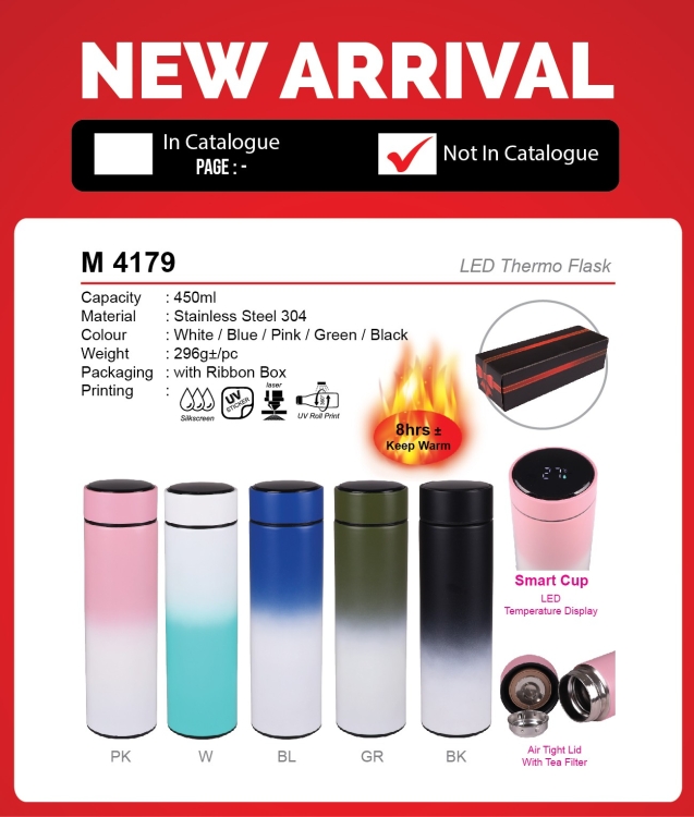 M 4179 LED Thermo Flask