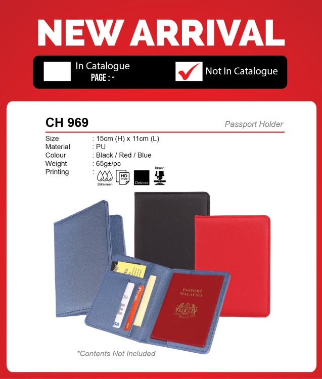 CH 969 Passport Holder