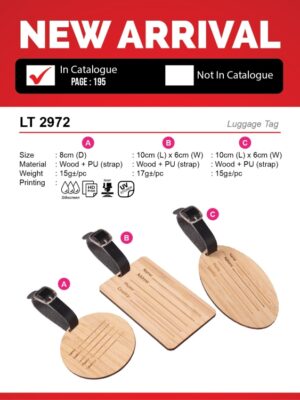 LT 2972 Luggage Tag