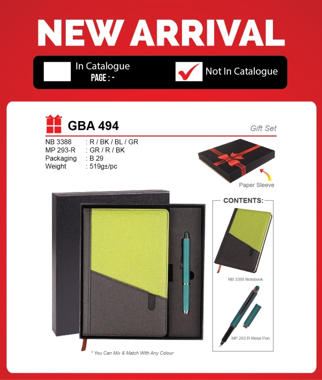 GBA 494 Gift Set