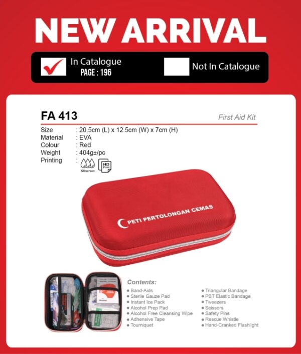 FA 413 First Aid Kit